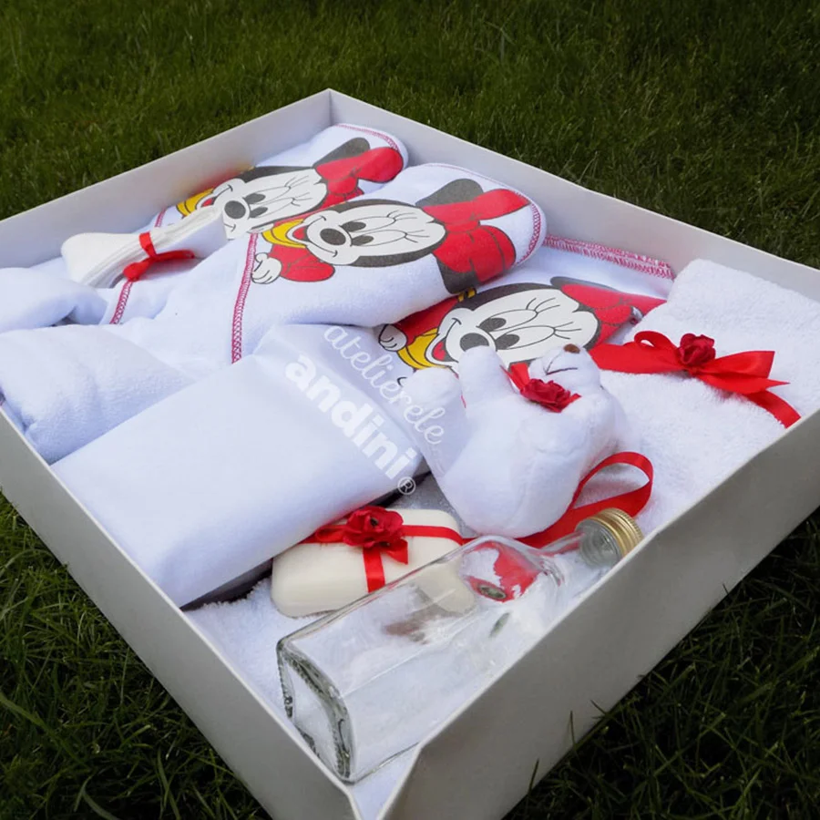 Trusou Botez Baby Minnie Mouse Red33 Trusou Botez Baby Minnie Mouse Red33