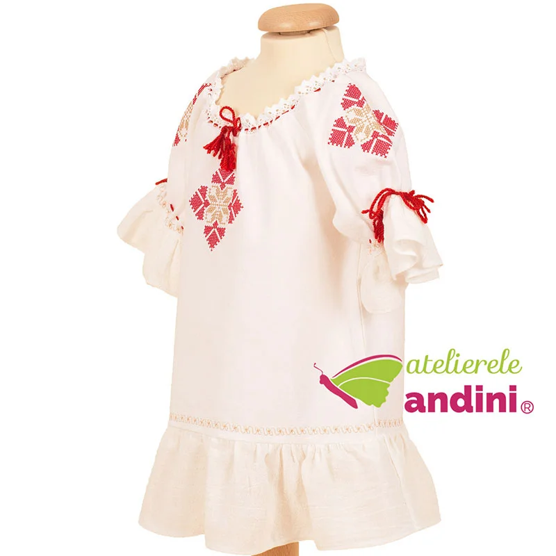 Rochie Traditionala Botez Crina 22