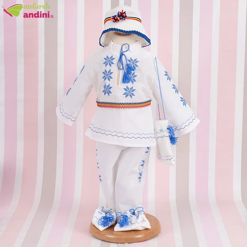 costum popular botez fat frumos 11