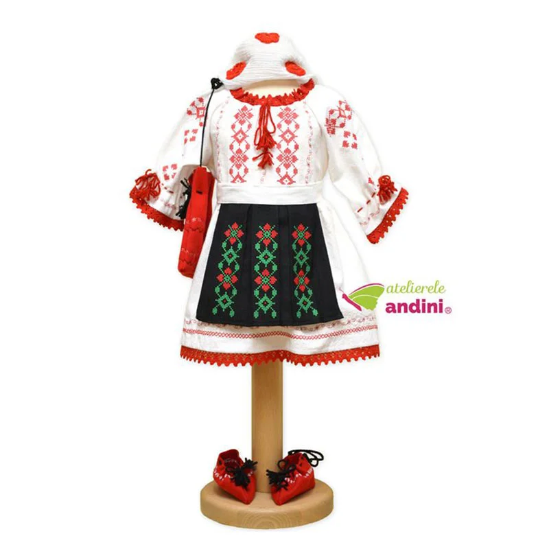 costum popular oltenesc botez anisoara0