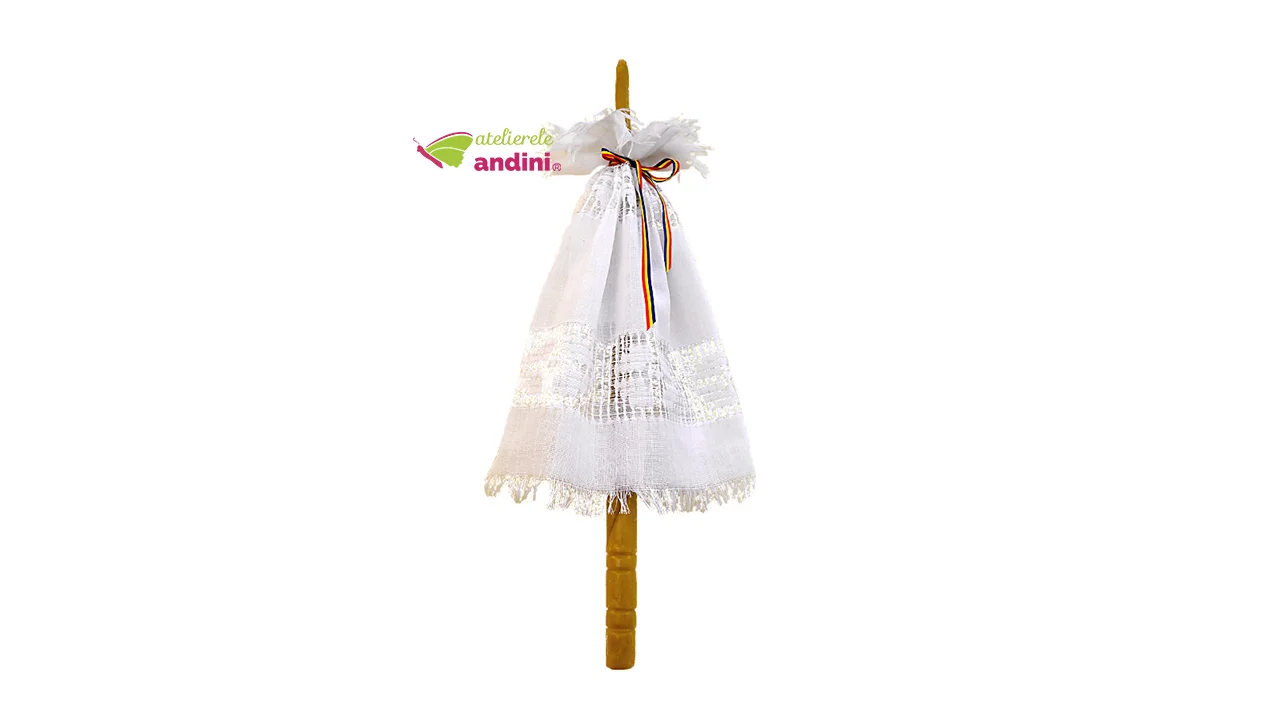 lumanare traditionala botez fulgulet