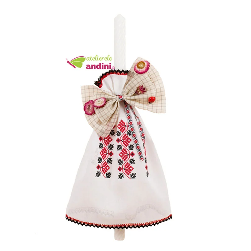 Lumanare Traditionala Botez Franturi de Basm0