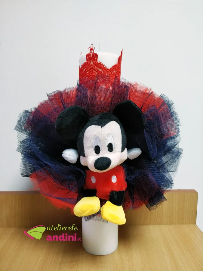 Lumânare Botez Little Micky Mouse1