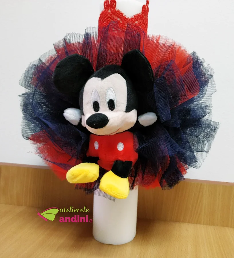 Lumânare Botez Little Micky Mouse2