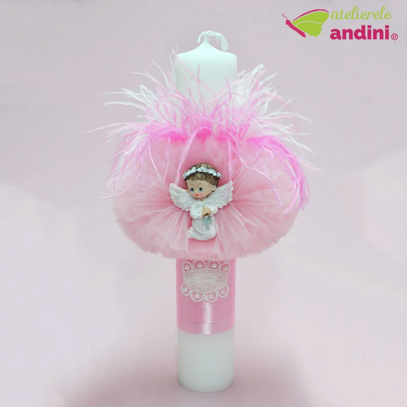 Lumanare Botez Pretty Pink22