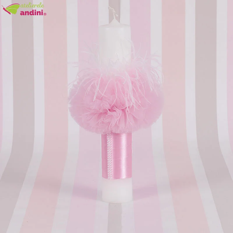 Lumanare Botez Pretty Pink77