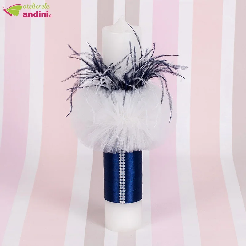 Lumanare Botez Pretty White33