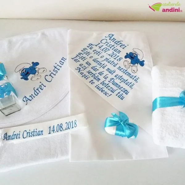Trusou Botez Happy Smurf11
