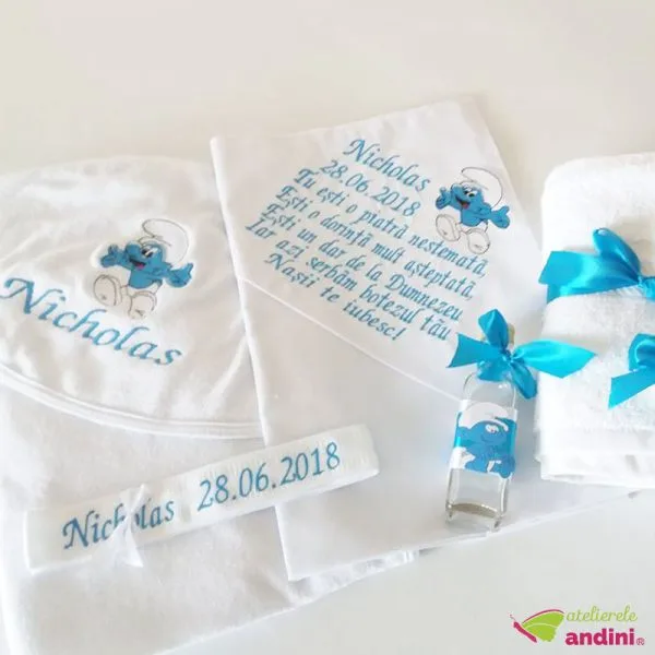 Trusou Botez Happy Smurf3