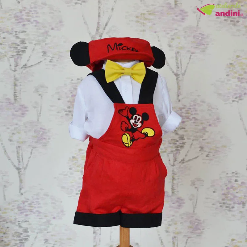 Costumas Botez Summer Mickey Mouse2 Costumas Botez Summer Mickey Mouse2
