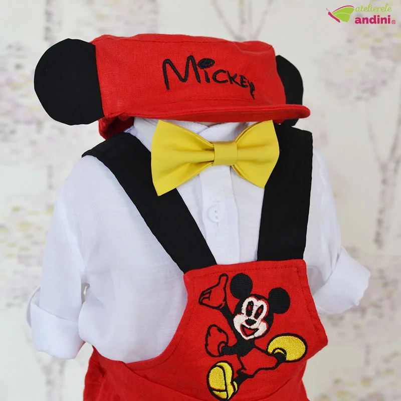 Costumas Botez Summer Mickey Mouse3 Costumas Botez Summer Mickey Mouse3