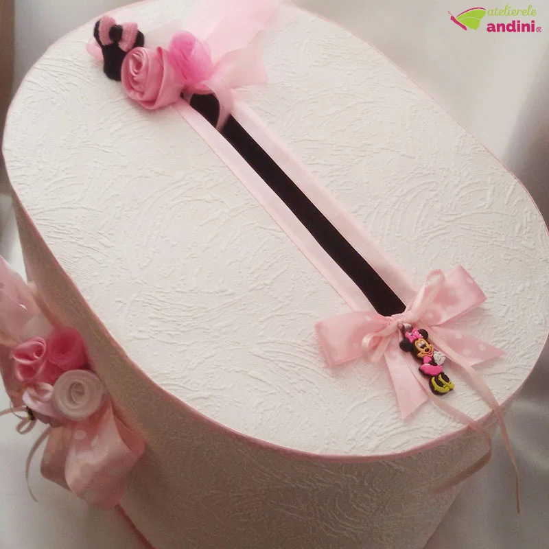 Cutie Dar Botez Pink Minnie Mouse2