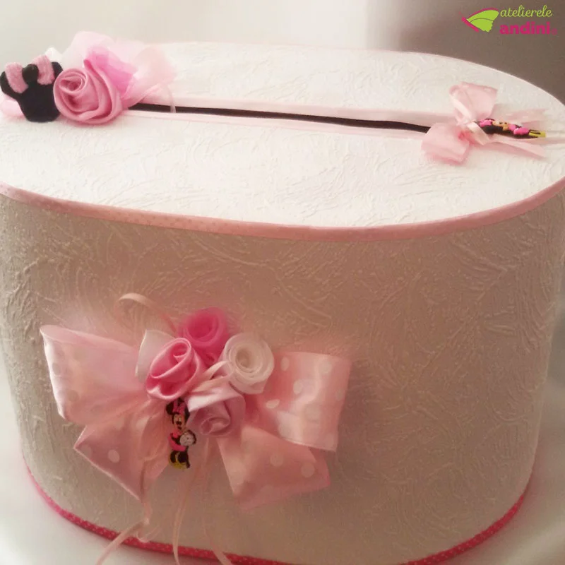 Cutie Dar Botez Pink Minnie Mouse3