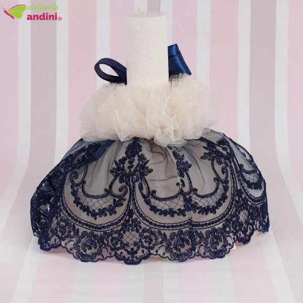 Lumanare Botez Elegant Lace7