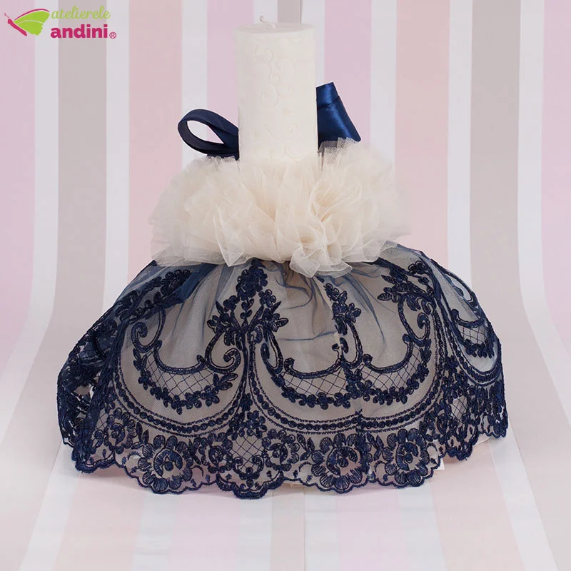 Lumanare Botez Elegant Lace7 Lumanare Botez Elegant Lace7