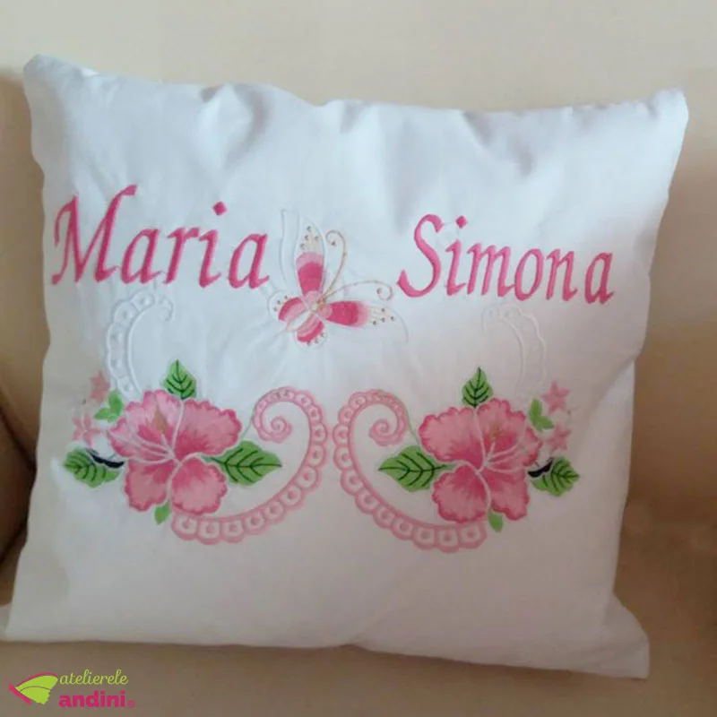 Pernuta Butterfly and Flowers1