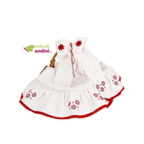 Set Traditional Botez Floricele Vesele2