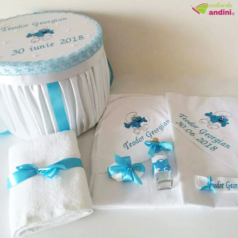 Trusou Complet Botez Happy Smurf2 Trusou Complet Botez Happy Smurf2