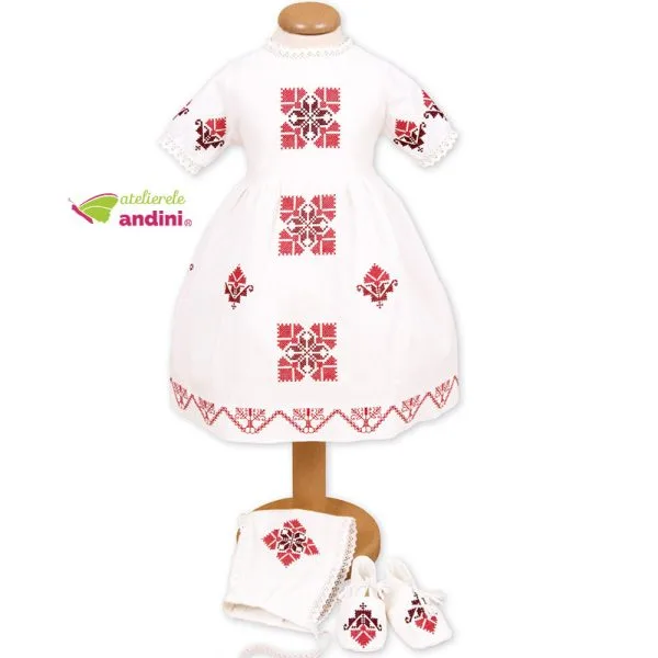 rochie traditionala romaneasca botez felicia1