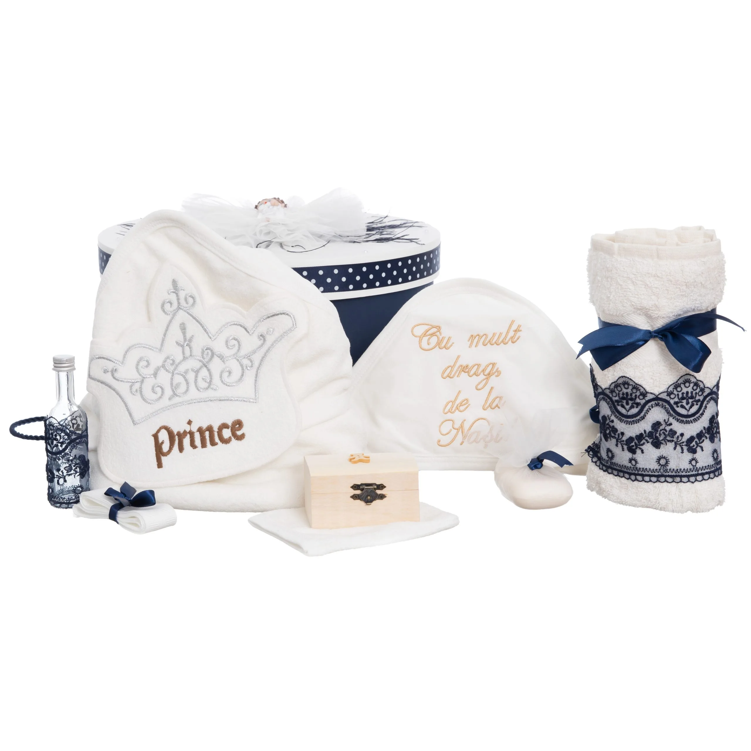 Trusou Complet Botez Baby Angel - 8 piese_2 Trusou Complet Botez Baby Angel - 8 piese_2