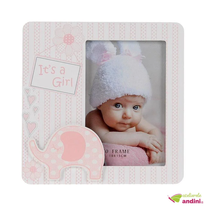 Rama Foto Baby Elephant Pink1 Rama Foto Baby Elephant Pink1