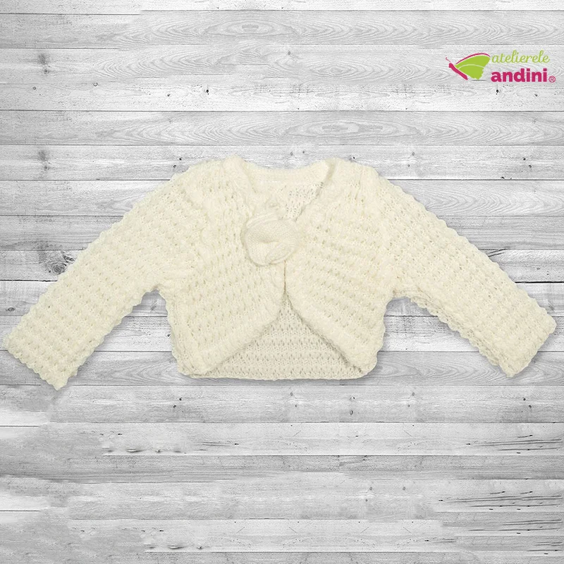 Bolero Botez Elegant Knit Cream1