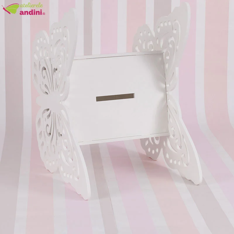 Cutie Dar Botez Fluturas Lemn33 Cutie Dar Botez Fluturas Lemn33