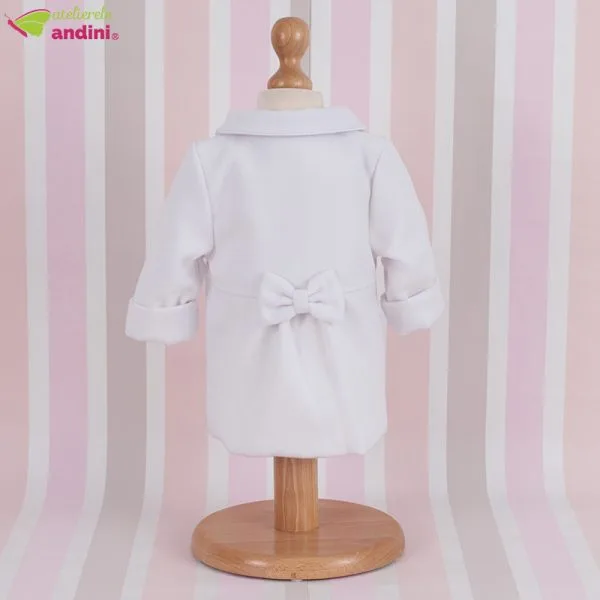 Paltonas Botez Little Bows Simple White23