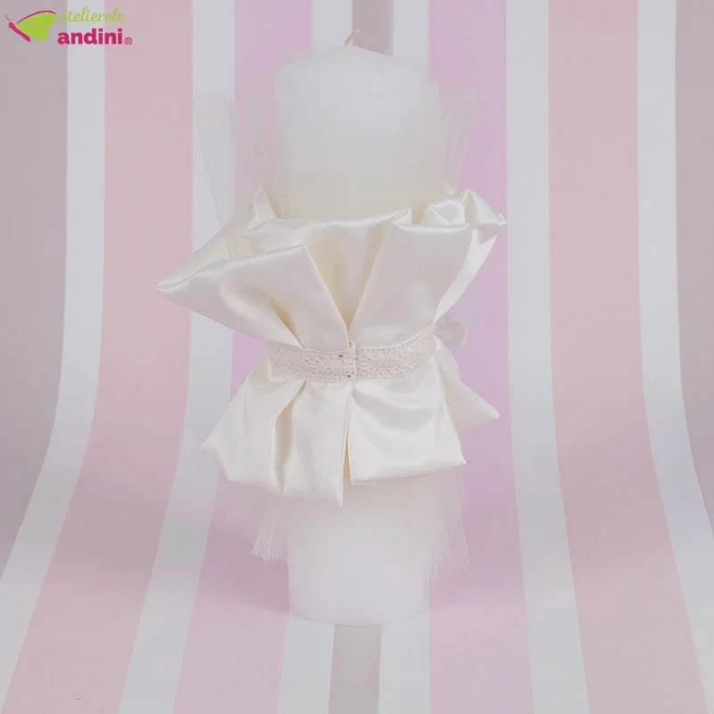 Lumanare Traditionala Botez Ivoire Satinat2 Lumanare Traditionala Botez Ivoire Satinat2