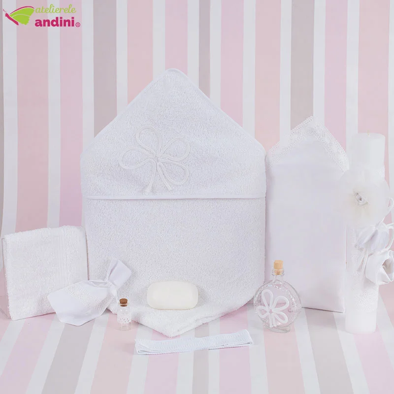 Set Traditional Botez Alb Puritate1 Set Traditional Botez Alb Puritate1