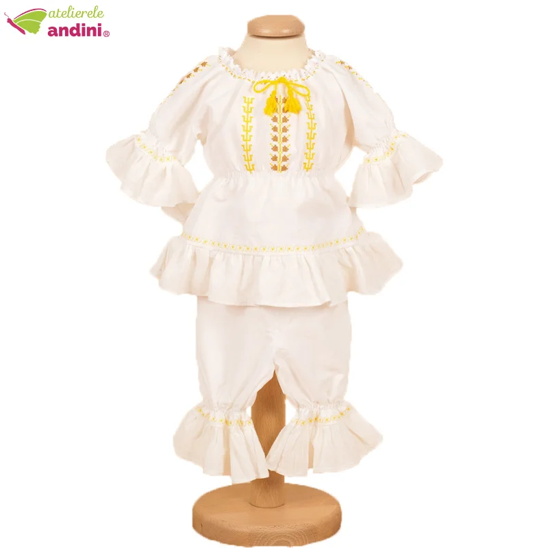 Costum Popular Botez Grau Auriu1