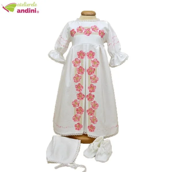 Rochie Traditionala Botez Regina Florilor3