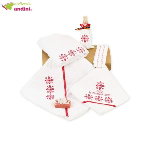 Trusou Traditional Botez Rosu si Negru2