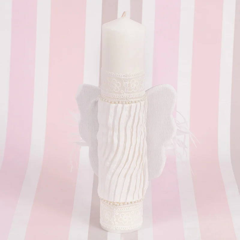 Lumanare Botez Butterfly Wings2