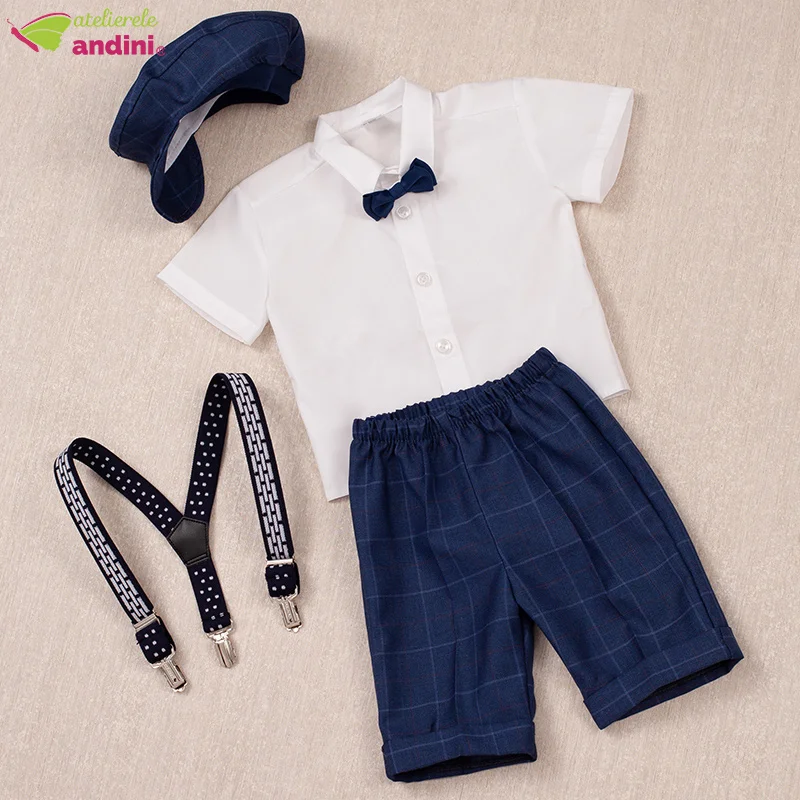 Costumas Botez Blue Dots1