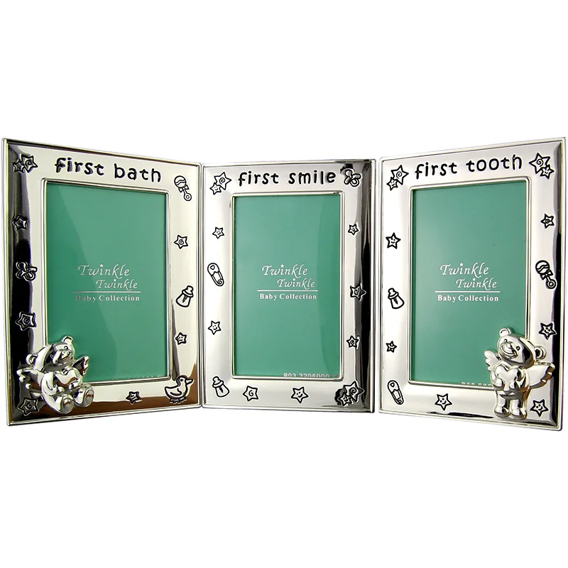 Rama Foto Argintata Prima Baita Primul Zambet Primul Dintisor1 Rama Foto Argintata Prima Baita Primul Zambet Primul Dintisor1