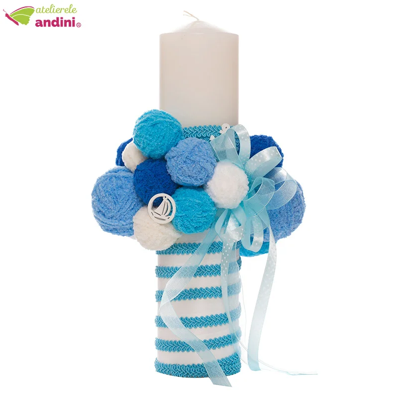 Lumanare Botez Pretty Blue Bear2