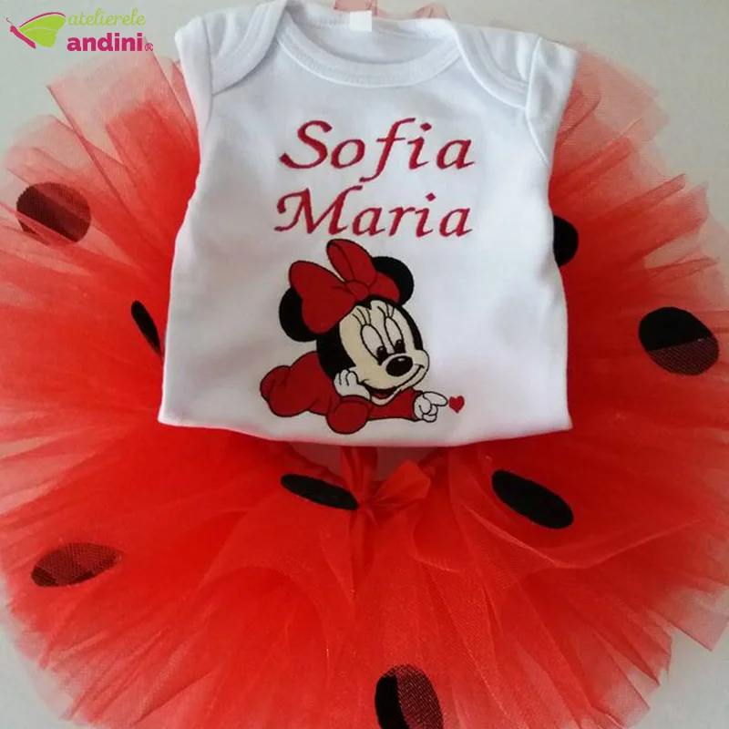 Set Rochita Tutu Minnie’s Little Heart1â Set Rochita Tutu Minnie’s Little Heart1â