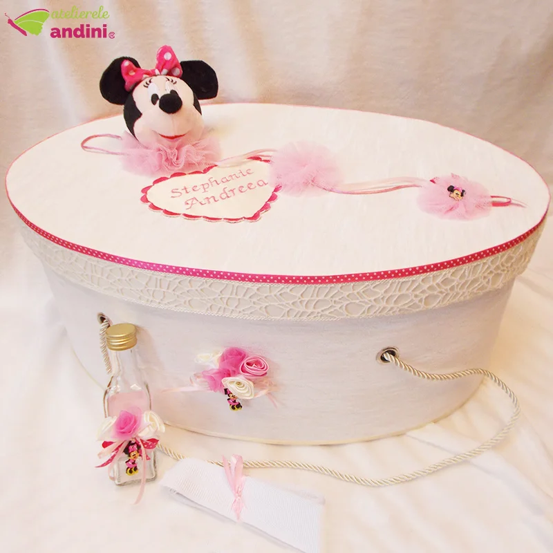 Cutie Trusou Botez Roses Minnie Mouse1
