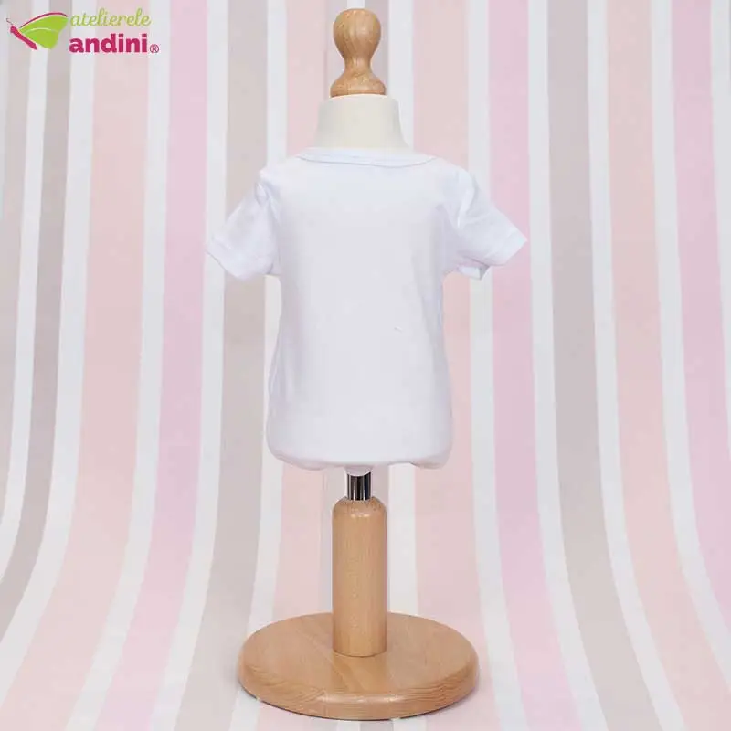 Body Botez Happy Smurf Bleu2