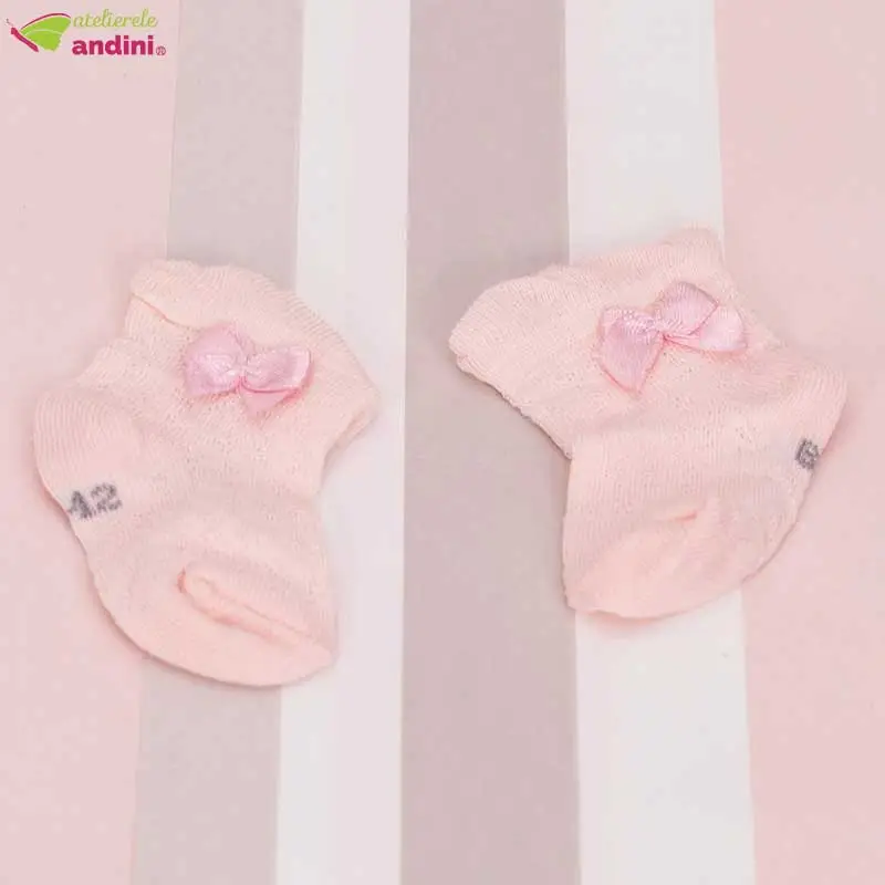 Sosete Bebe Little Bow Pink1
