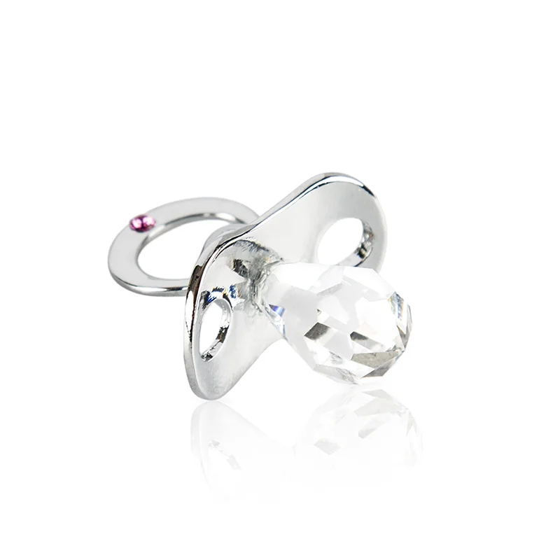 Marturie Botez Suzeta Cristal Swarovski Roz1