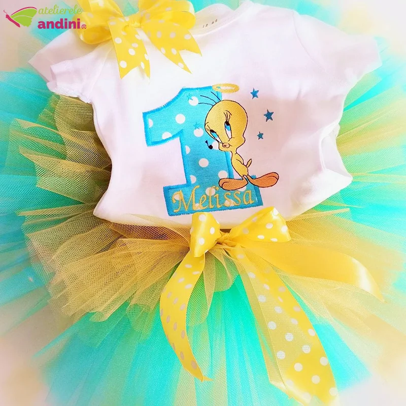 Set Rochita Tutu Pretty Tweety1 Set Rochita Tutu Pretty Tweety1
