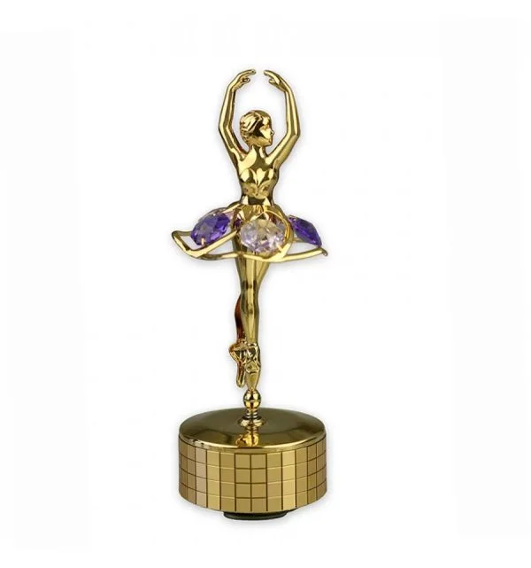 balerina cu cristale swarovski pe cutiuta muzicala u0327081gm1