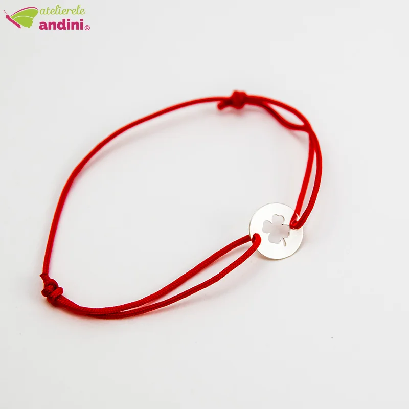 bratara cu banut din argint trifoias1 bratara cu banut din argint trifoias1