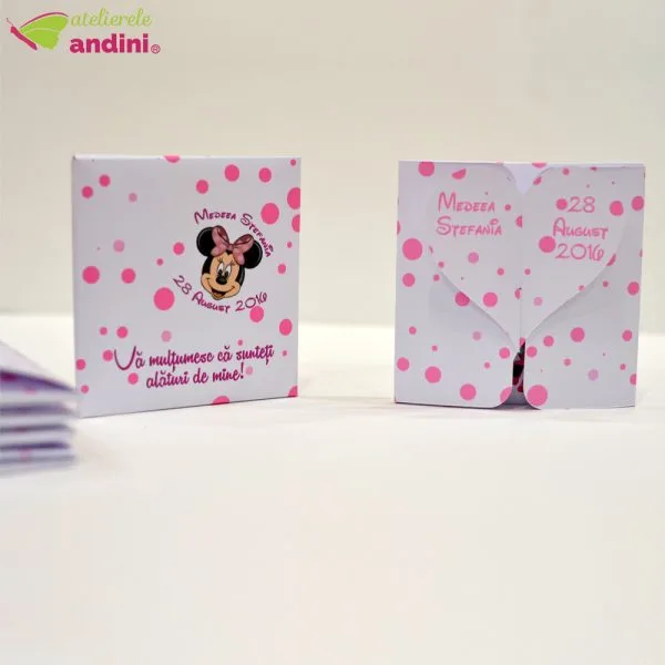 cutiuta personalizata pentru marturie magnet botez inimioara16