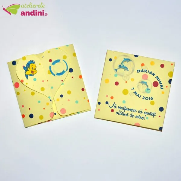 cutiuta personalizata pentru marturie magnet botez inimioara18