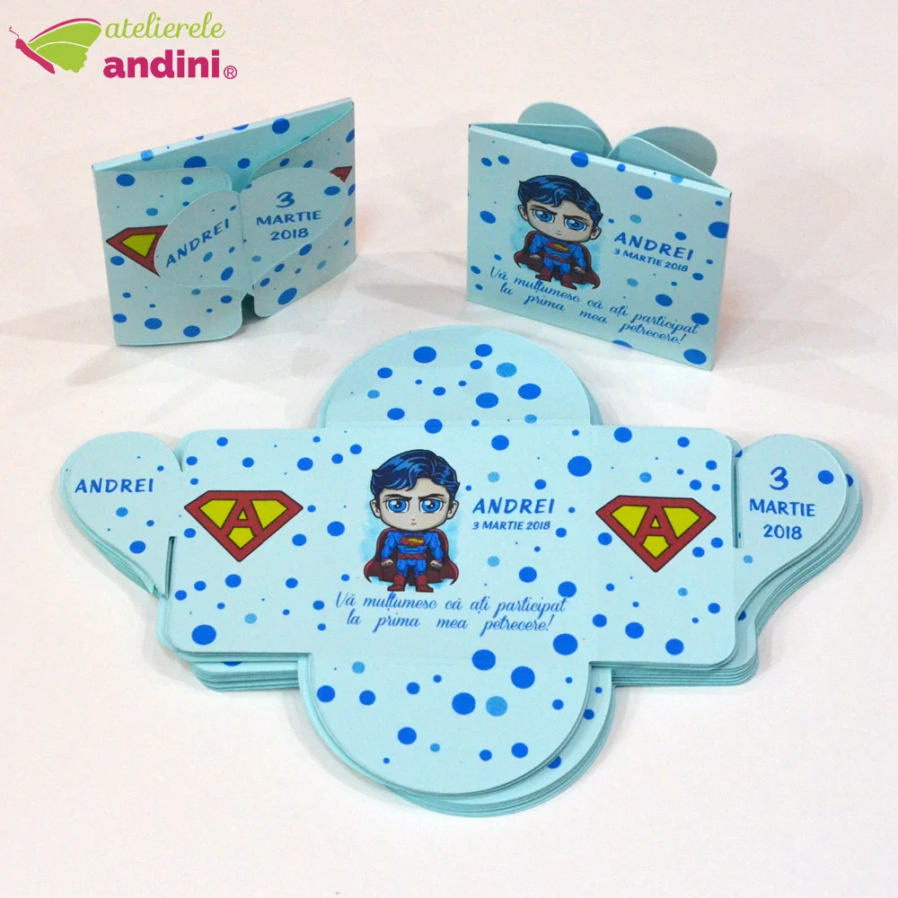 cutiuta personalizata pentru marturie magnet botez inimioara3