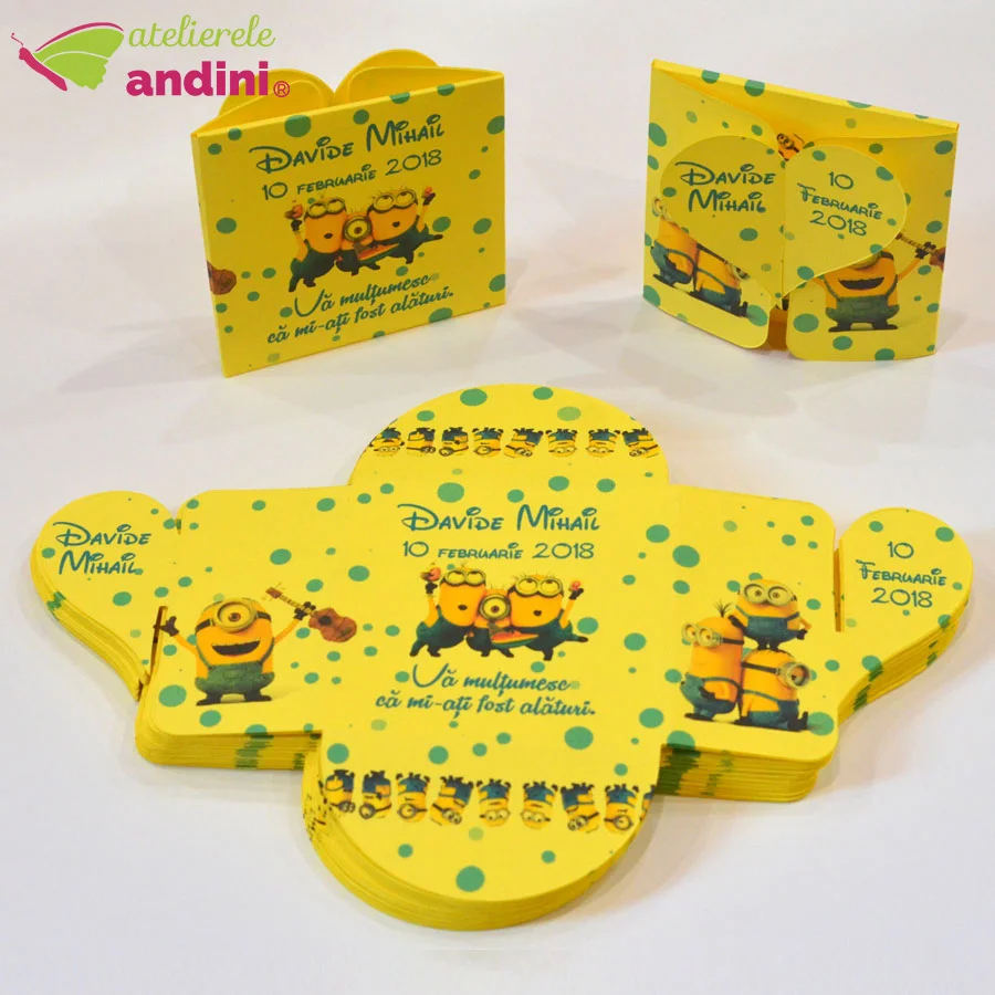 cutiuta personalizata pentru marturie magnet botez inimioara4