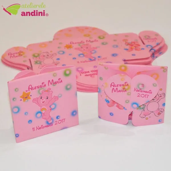 cutiuta personalizata pentru marturie magnet botez inimioara5